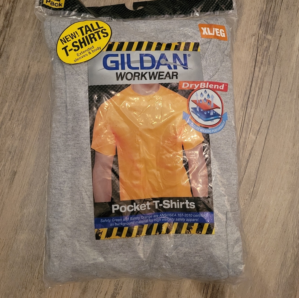 Extended Length Pocket T-Shirts